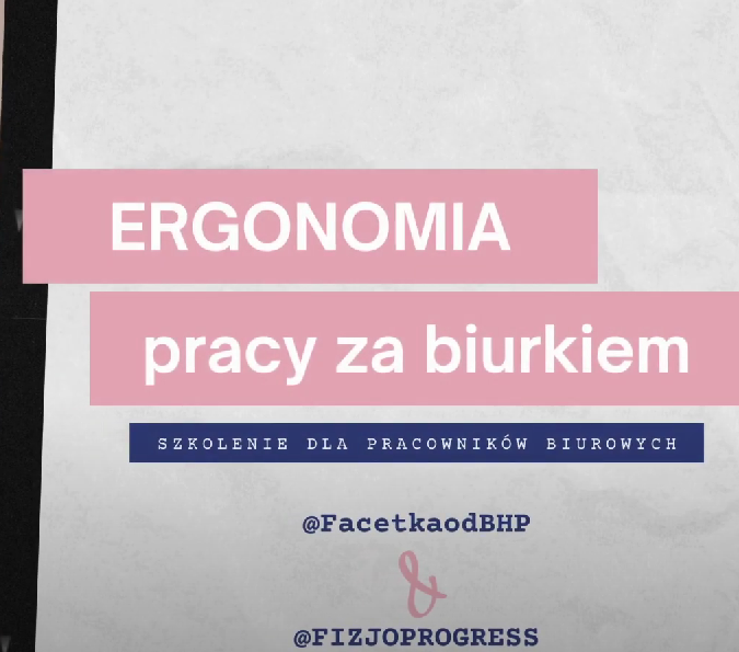 Ergonomia w pracy i w domu